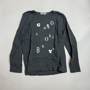 Bonpoint Black Long Sleeve Tee